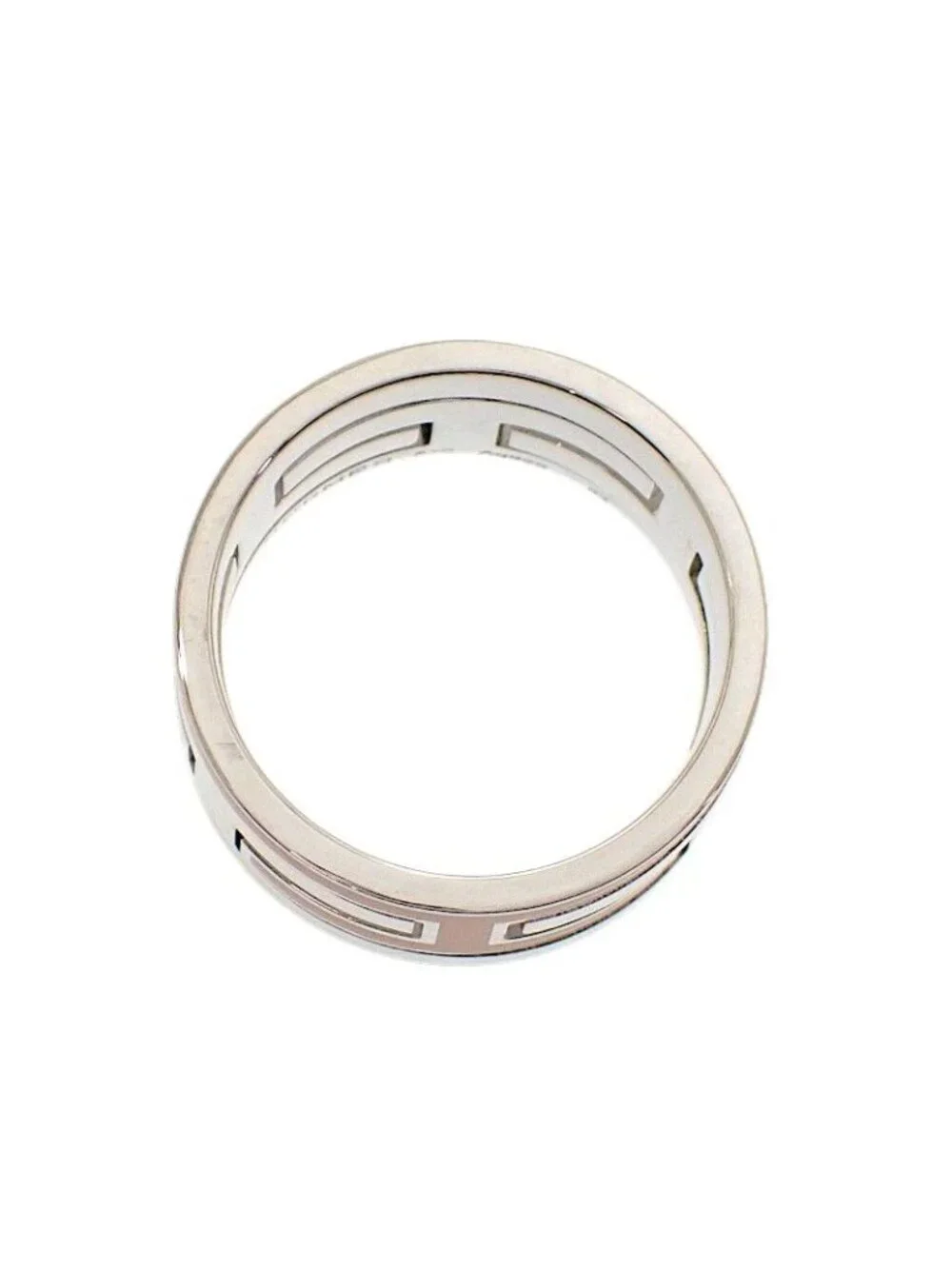 Hermes Move Ash Ring 53 925 Sterling Silver Orange